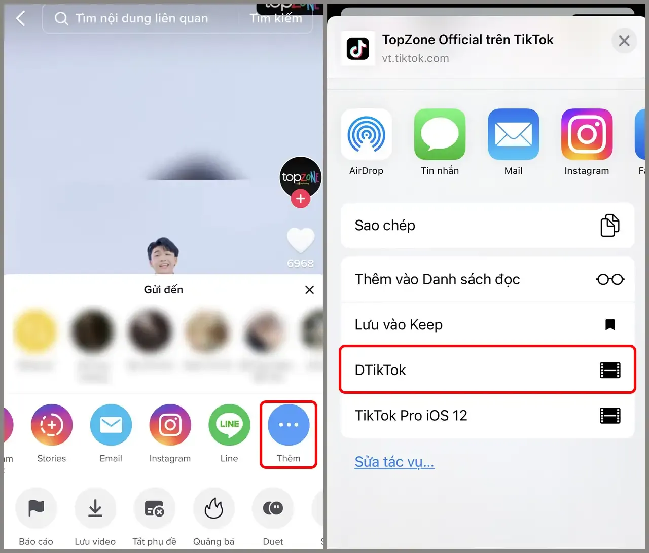 Video TikTok đã được tải xuống bằng Snaptik không có logo và watermark